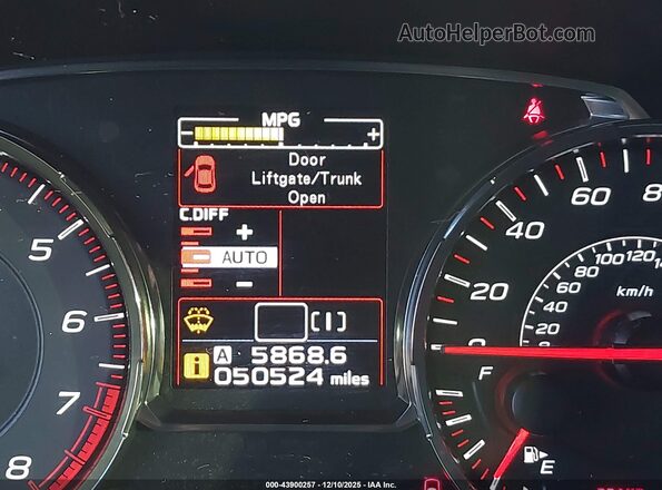 JF1VA2W68M9805200 2021 SUBARU WRX STI Белый 