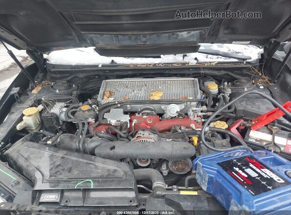 JF1VA2Y67H9840782 2017 SUBARU WRX STI Black Հետևի տեսք