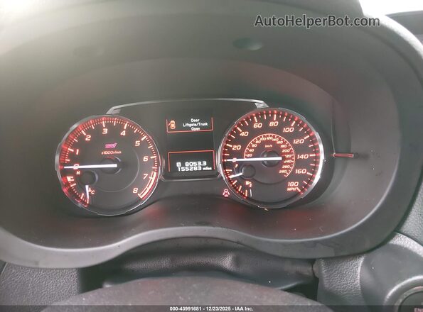 JF1VA2Z65G9819863 2016 SUBARU WRX STI White Вид задніх сидінь