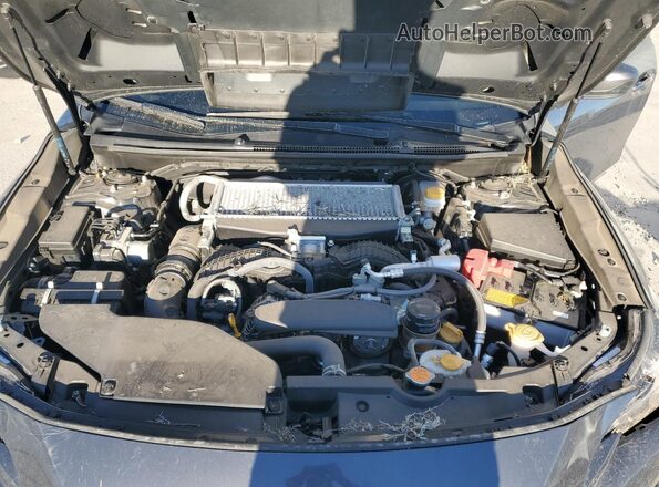 JF1VBAA60N9027099 2022 SUBARU WRX Gray Widok wnętrza z tyłu
