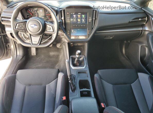 JF1VBAA60N9027099 2022 SUBARU WRX Gray Widok deski rozdzielczej