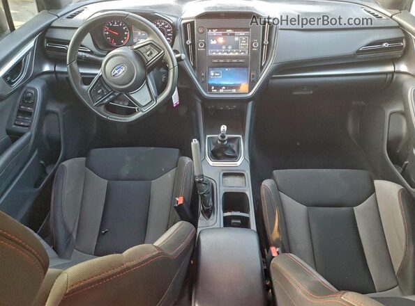 JF1VBAA62P9805518 2023 SUBARU WRX Gray Dashboard view