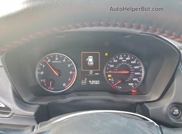 JF1VBAA62P9805518 2023 SUBARU WRX Gray Instrument cluster view