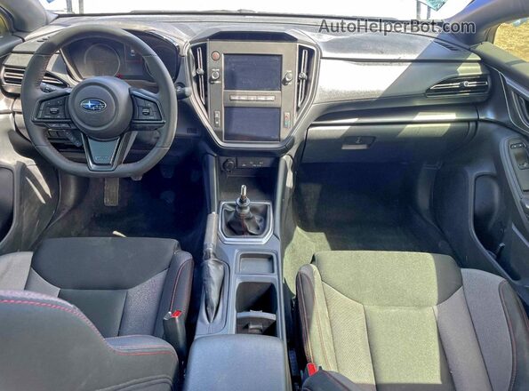 JF1VBAA62P9824814 2023 SUBARU WRX Blue უკანა სავარძლების ხედი