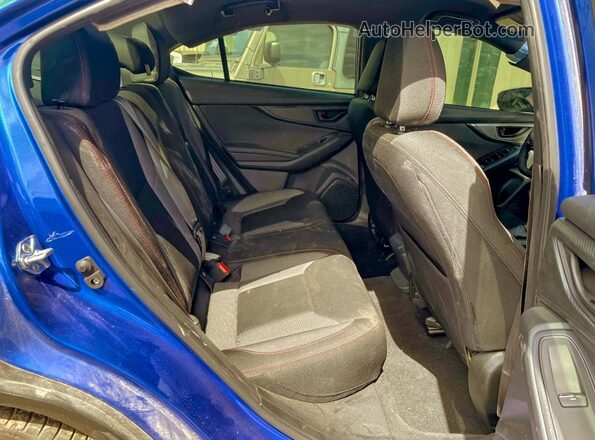 JF1VBAA62P9824814 2023 SUBARU WRX Blue წინა სალონის ხედი