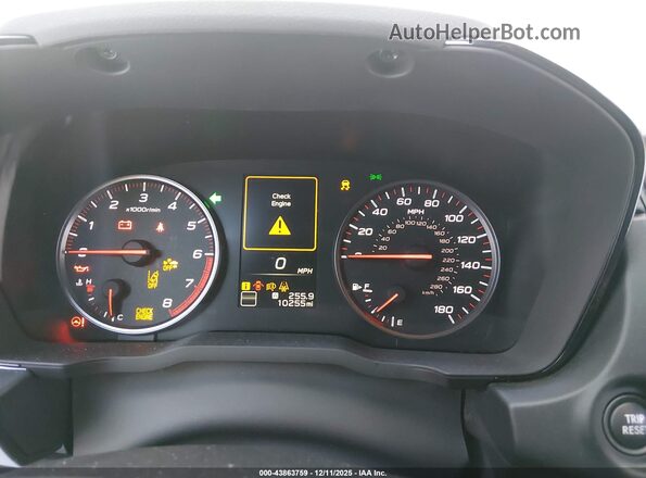 JF1VBAB62R9816276 2024 SUBARU WRX Black Vista de los asientos traseros