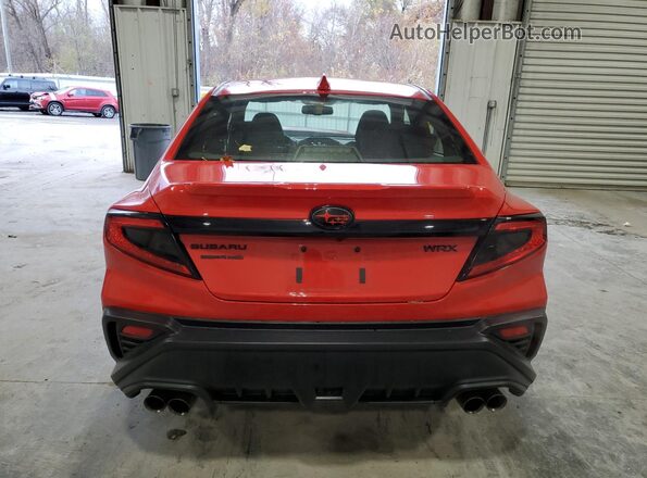 JF1VBAF63N9024321 2022 SUBARU WRX Red Rear view