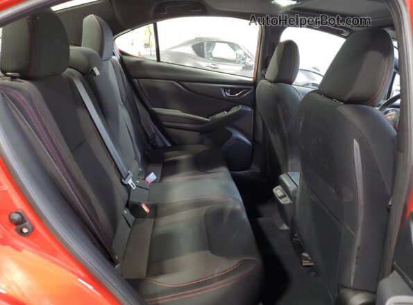 JF1VBAF63N9024321 2022 SUBARU WRX Red Rear seats view