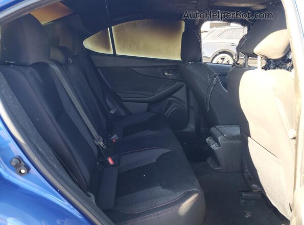 JF1VBAF63P9800563 2023 SUBARU WRX Blue Հետևի նստատեղերի տեսք