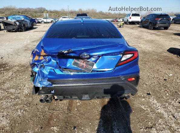 JF1VBAF63P9800563 2023 SUBARU WRX Blue Հետևի տեսք