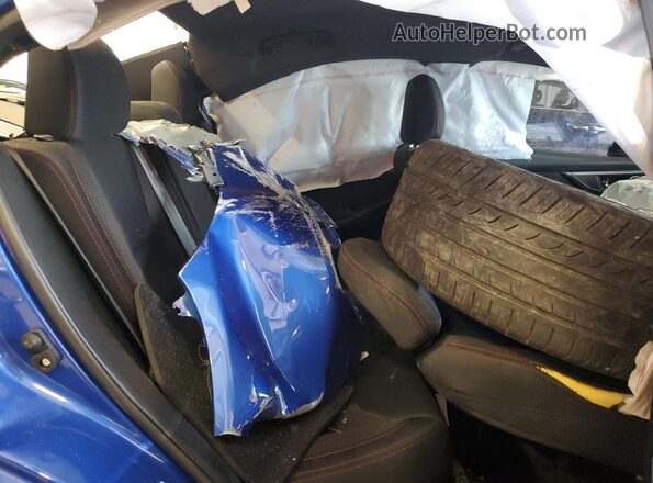 JF1VBAF66P9814618 2023 SUBARU WRX Blue Вид задніх сидінь