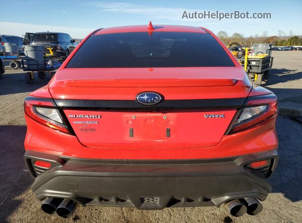 JF1VBAF66P9819558 2023 SUBARU WRX Red Rear view
