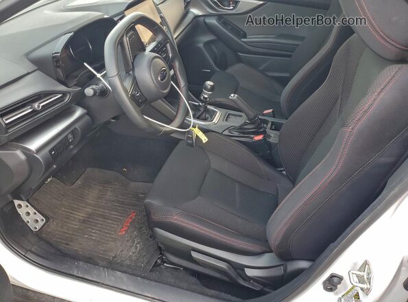 JF1VBAF67P9810769 2023 SUBARU WRX White Front interior view