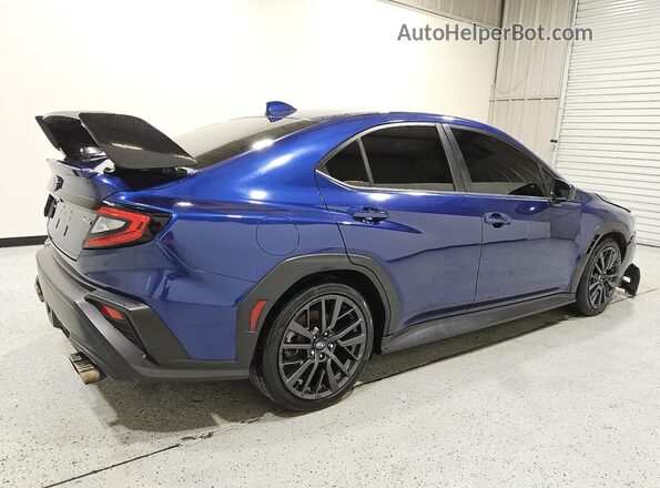 JF1VBAF69N9008382 2022 SUBARU WRX Blue Задня права чверть