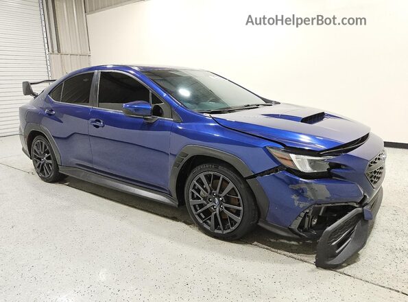 JF1VBAF69N9008382 2022 SUBARU WRX Blue Передня права чверть