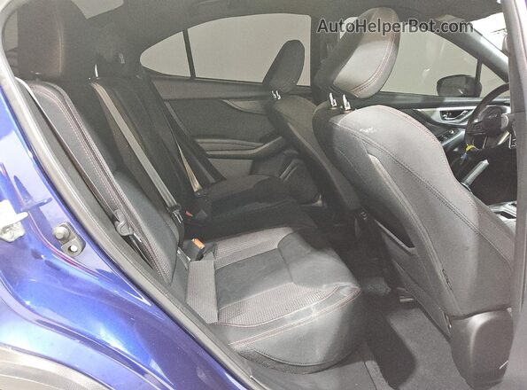 JF1VBAF69N9008382 2022 SUBARU WRX Blue Вид задніх сидінь