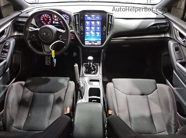 JF1VBAF69N9008382 2022 SUBARU WRX Blue Вид панелі приладів