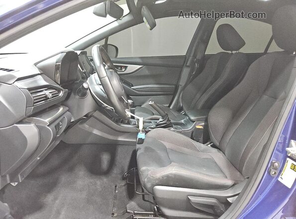 JF1VBAF69N9008382 2022 SUBARU WRX Blue Вид салону спереду