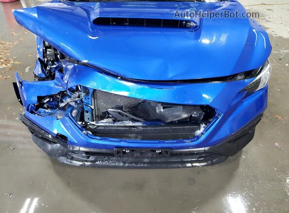 JF1VBAH65P8804245 2023 SUBARU WRX Blue Vista interior trasera