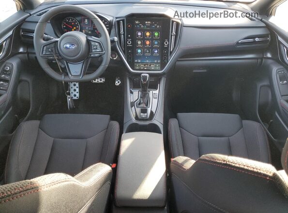 JF1VBAH66S8806109 2025 SUBARU WRX Blue Вид панелі приладів