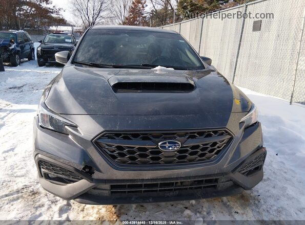 JF1VBAH67N8010196 2022 SUBARU WRX Gray უკანა სალონის ხედი