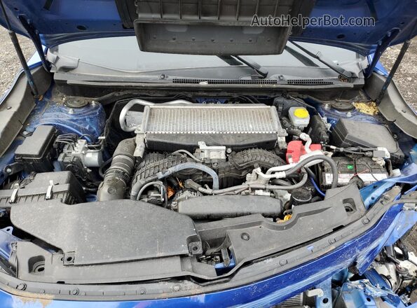 JF1VBAH6XN8028840 2022 SUBARU WRX Blue Rear interior view