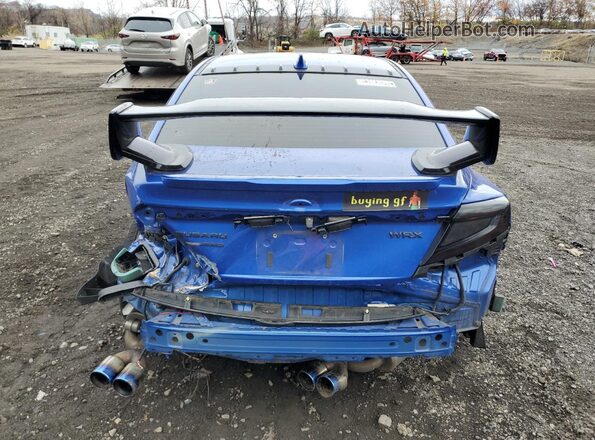 JF1VBAH6XN8028840 2022 SUBARU WRX Blue Rear view
