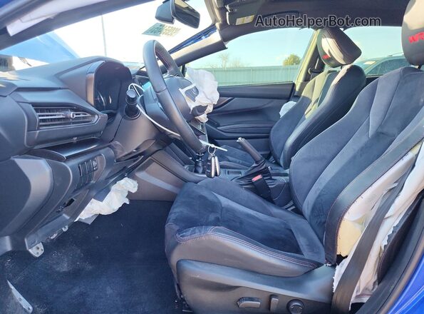 JF1VBAL64P9816419 2023 SUBARU WRX Синий Вид салона спереди