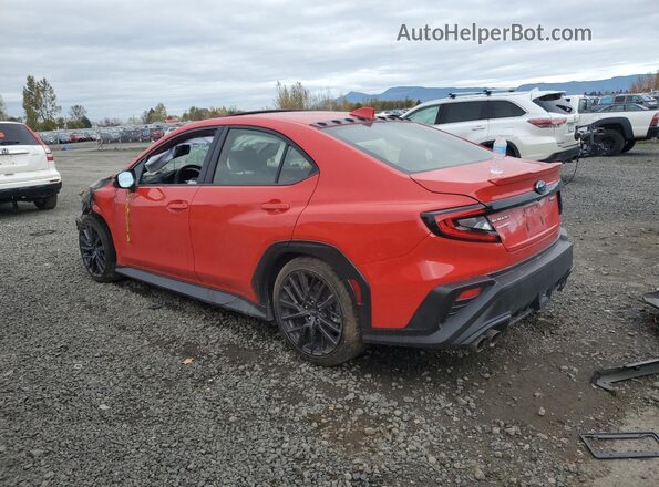 JF1VBAL64P9824441 2023 SUBARU WRX Red Հետևի ձախ