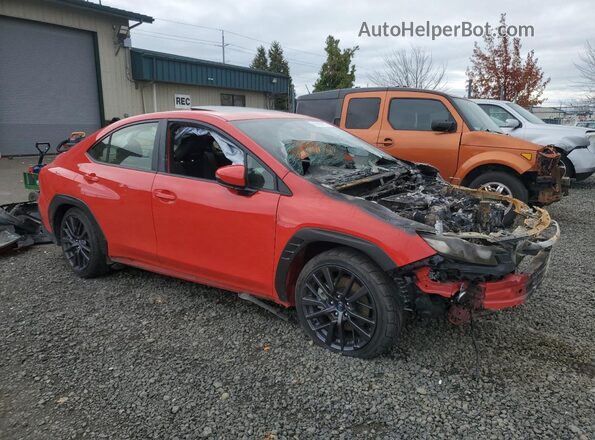 JF1VBAL64P9824441 2023 SUBARU WRX Red Առջևի աջ