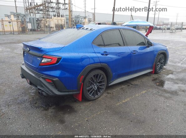 JF1VBAL65N9018783 2022 SUBARU WRX Blue Tył prawy
