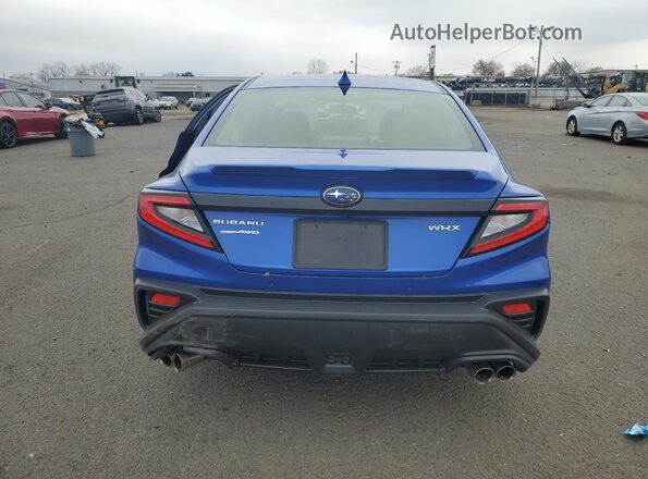 JF1VBAN61R8819865 2024 SUBARU WRX Синий Вид сзади