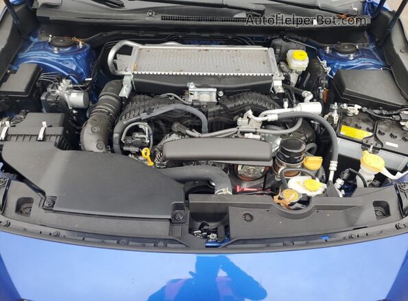 JF1VBAN61R8819865 2024 SUBARU WRX Синий Вид задней части салона