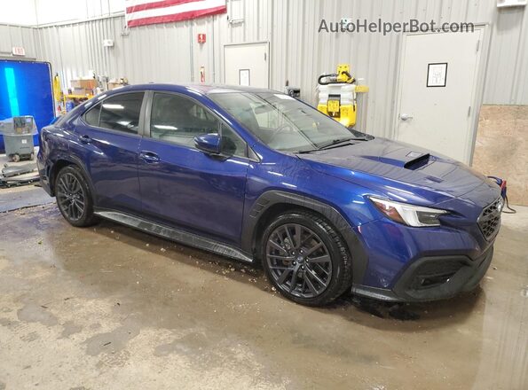 JF1VBAN66N8030654 2022 SUBARU WRX Blue Передня права чверть