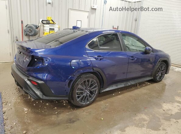 JF1VBAN66N8030654 2022 SUBARU WRX Blue Задня права чверть