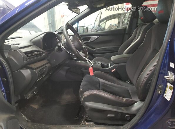 JF1VBAN66N8030654 2022 SUBARU WRX Blue Вид салону спереду