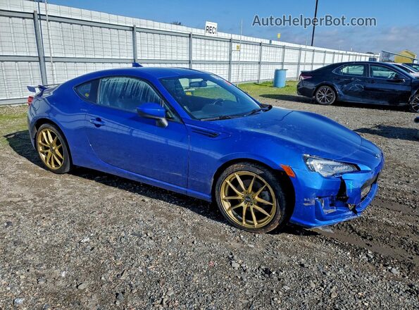 JF1ZCAC15K8600659 2019 SUBARU BRZ Blue Delantero derecho