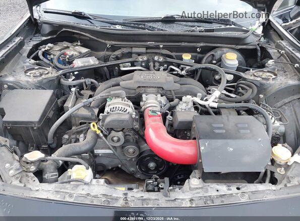 JF1ZCAC17G9601586 2016 SUBARU BRZ Black Вид ззаду