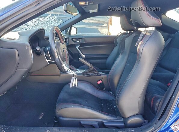 JF1ZCAC18G8603532 2016 SUBARU BRZ Blue Widok wnętrza z przodu