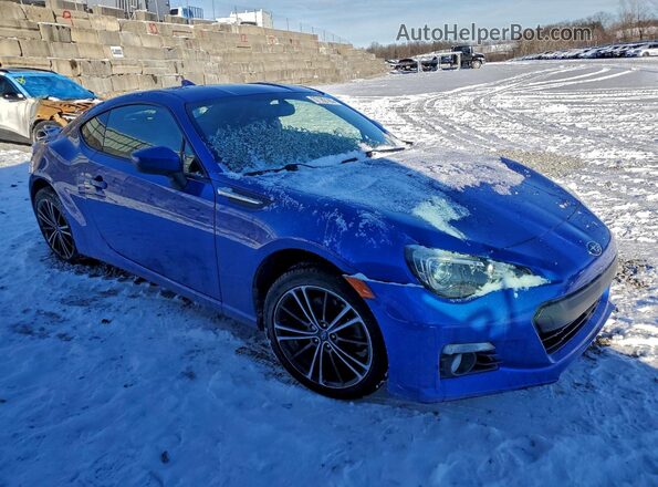 JF1ZCAC18G8603532 2016 SUBARU BRZ Blue Przód prawy