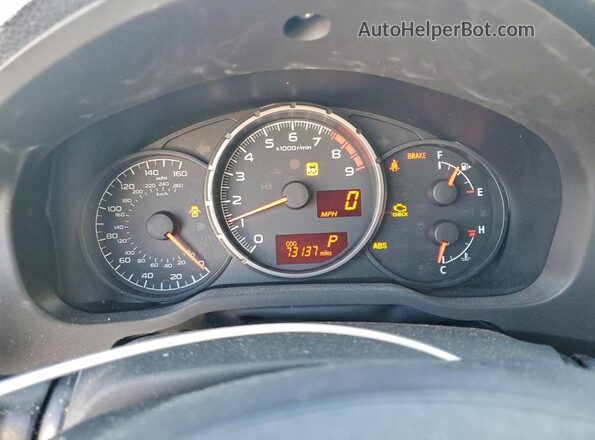 JF1ZCAC18G8603532 2016 SUBARU BRZ Blue Widok zestawu wskaźników