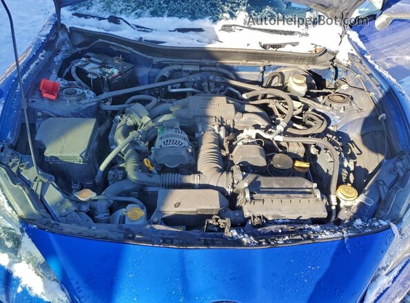 JF1ZCAC18G8603532 2016 SUBARU BRZ Blue Widok wnętrza z tyłu