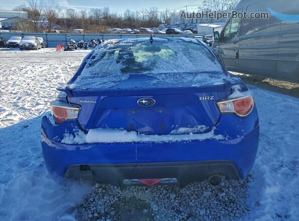 JF1ZCAC18G8603532 2016 SUBARU BRZ Blue Widok z tyłu