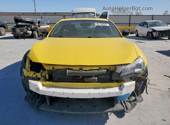 JF1ZCAC19H9601123 2017 SUBARU BRZ Yellow Widok z przodu