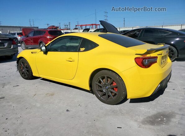 JF1ZCAC19H9601123 2017 SUBARU BRZ Yellow Tył lewy
