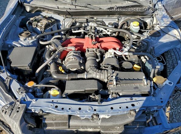 JF1ZCAC19J9601239 2018 SUBARU BRZ Blue Vista interior trasera