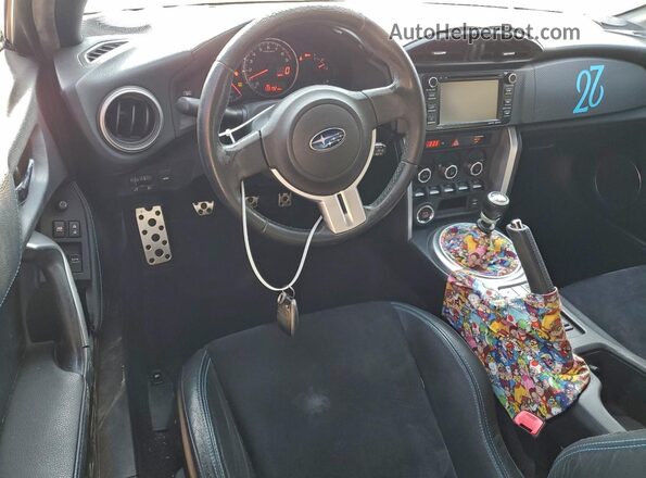 JF1ZCAC1XG9600755 2016 SUBARU BRZ Blue Dashboard view