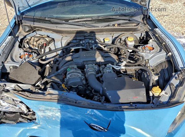 JF1ZCAC1XG9600755 2016 SUBARU BRZ Blue Rear interior view