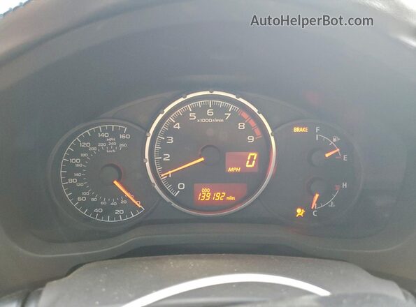 JF1ZCAC1XG9600755 2016 SUBARU BRZ Blue Instrument cluster view