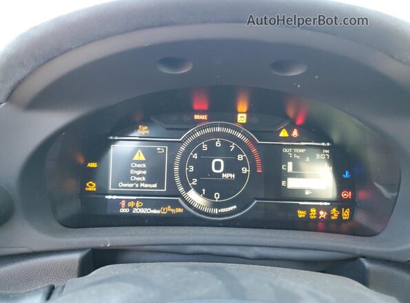 JF1ZDBE12R9704000 2024 SUBARU BRZ Black Սարքավորումների վահանակի տեսք